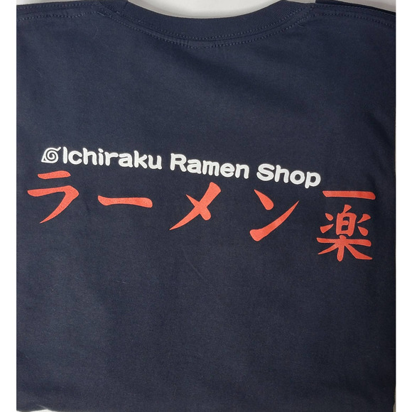 NWOT NARUTO Shippuden Anime Back Print Ichiraku Ramen Shop T Shirt MENS Large L - Picture 4 of 6